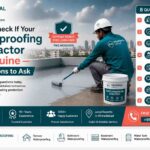 How to Check If Your Waterproofing Contractor Is Genuine — 8 Questions to Ask