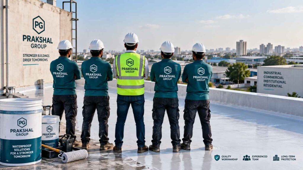 Why Choose Prakshal Group as Your Waterproofing Contractor in Ahmedabad?