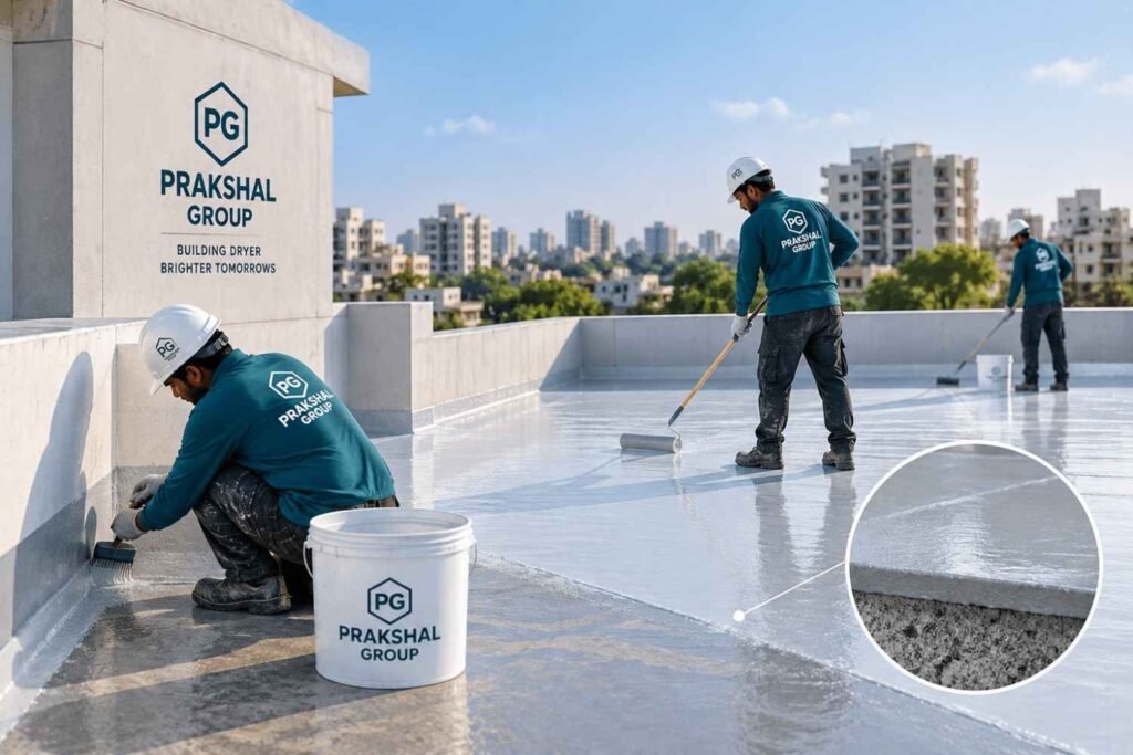 Terrace Waterproofing Solutions We Offer in Ahmedabad