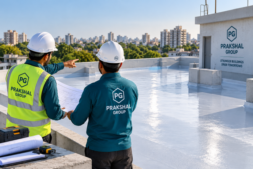 Why Choose Prakshal Group for Terrace Waterproofing in Ahmedabad?